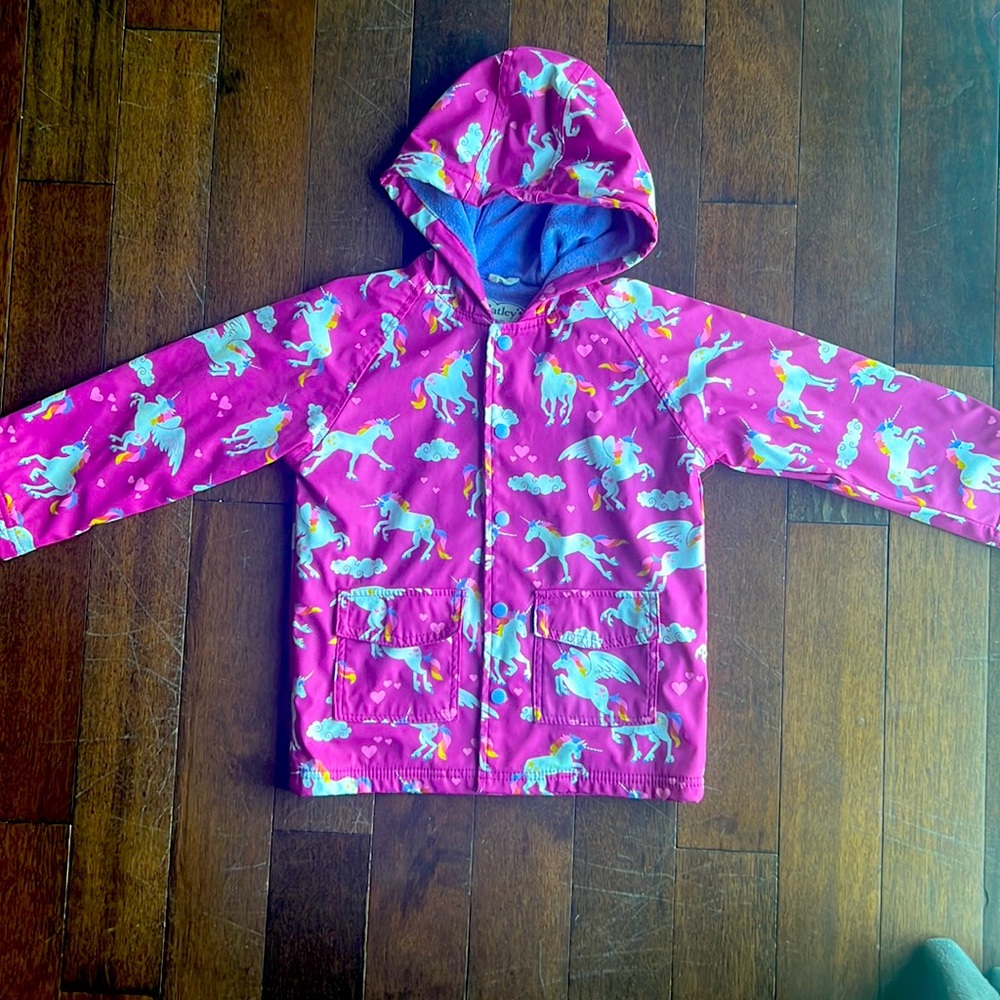 Hatley 5T terry-lined raincoat